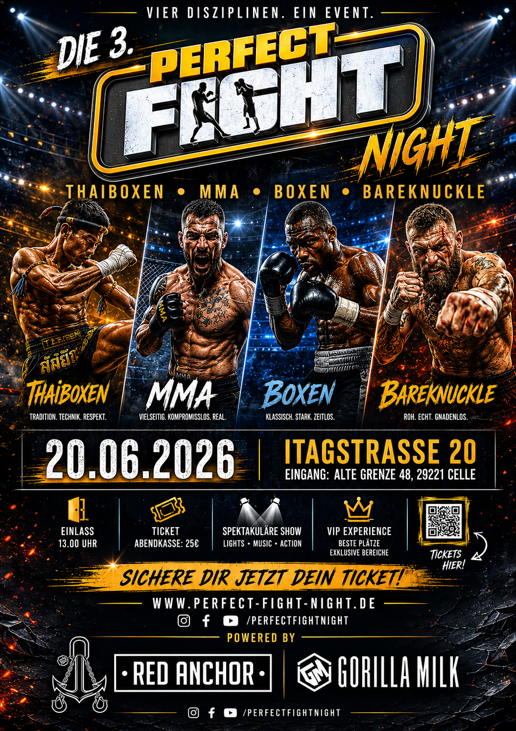 Perfect Fight Night Plakat — Chapter III